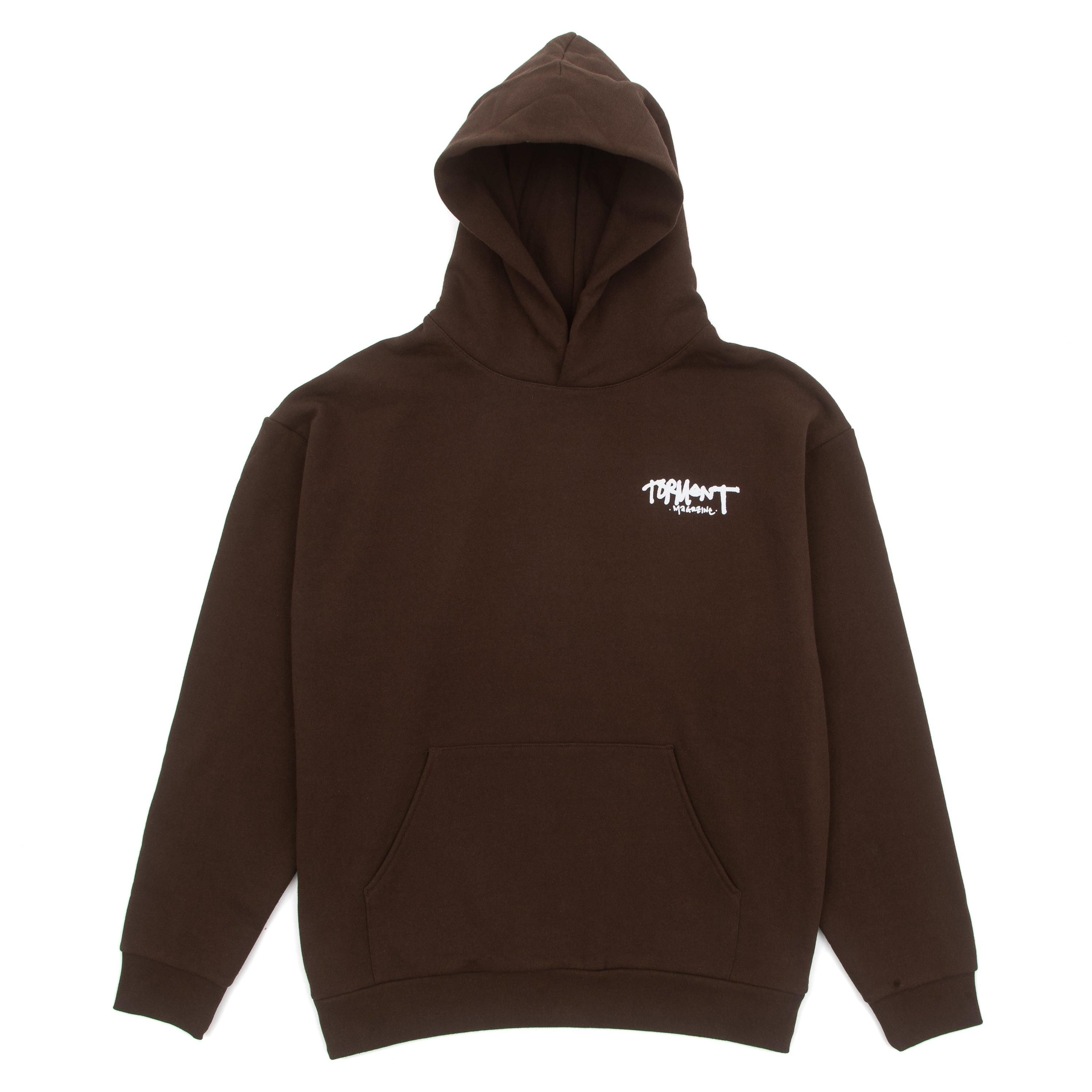 Signature Hoodie (Brown) – Torment Magazine Shop