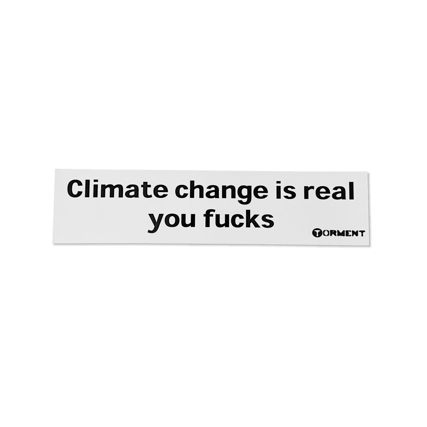 Climate Change Sticker (Wholesale)