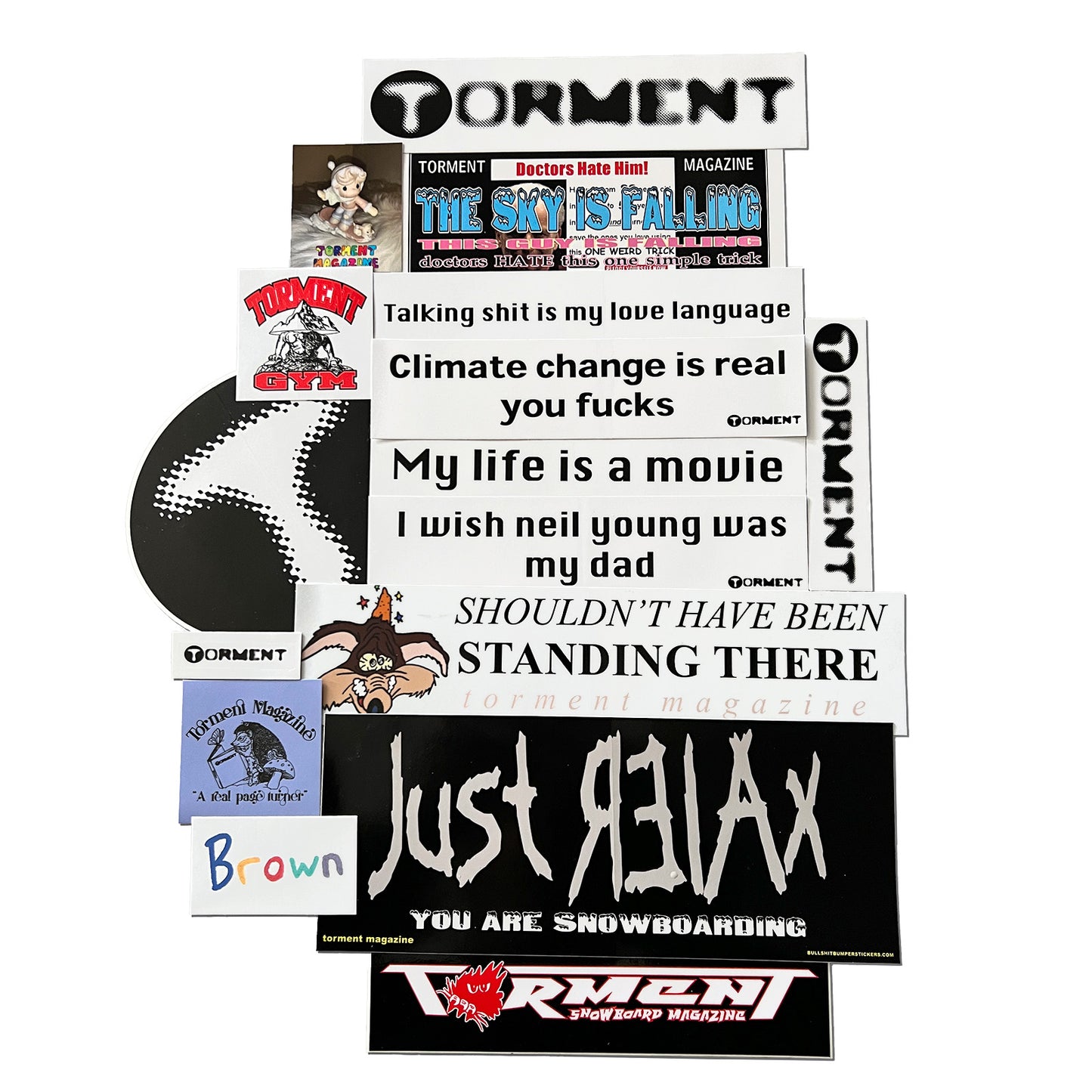 Fall '23 Torment Sticker Pack