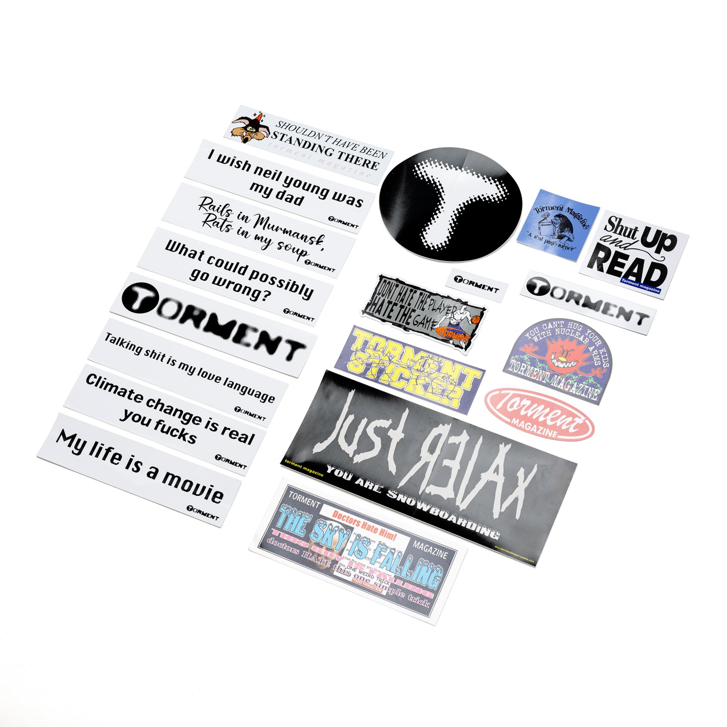 Fall '24 Torment Sticker Pack